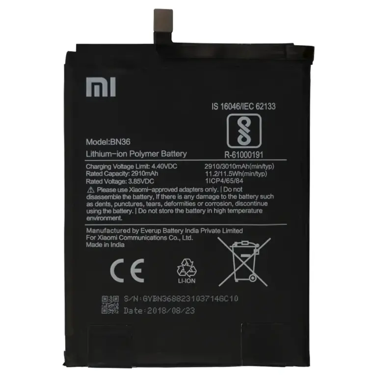 Mi A2 Battery Replacement